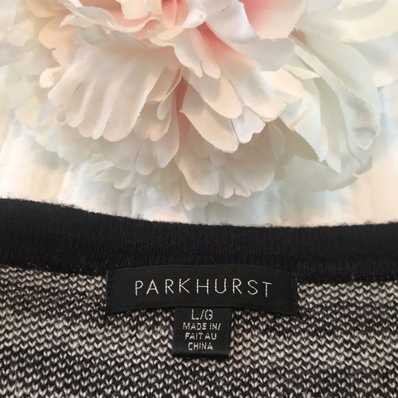 Parkhurst Angora Zebra Print Sweater Size L - Picture 7 of 11